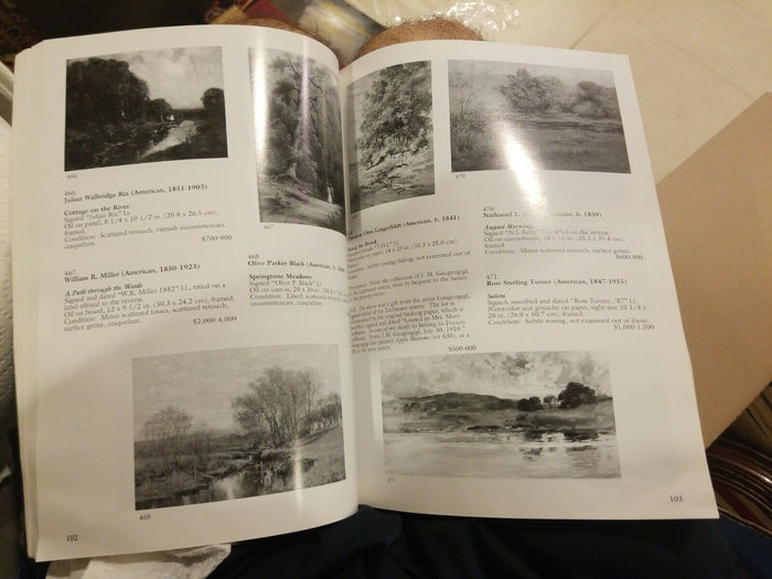 Skinner American and European paintings and prints September 30, 2002 Boston