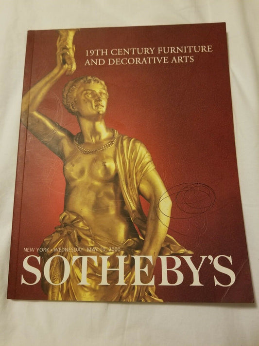 Sotheby's New York 19th century furniture and decorative arts  May 10, 2000