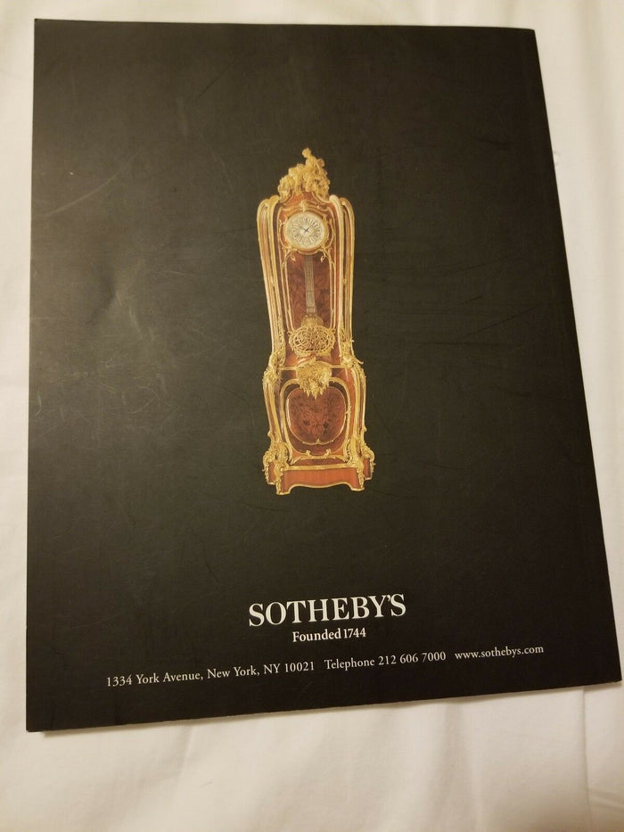 Sotheby's New York 19th century furniture and decorative arts  May 10, 2000 - Diamonds Sapphires Rubies Emeralds