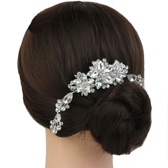 rhinestone bridal hair comb