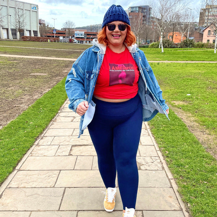 Squat Proof Short Leggings - Navy - Snag