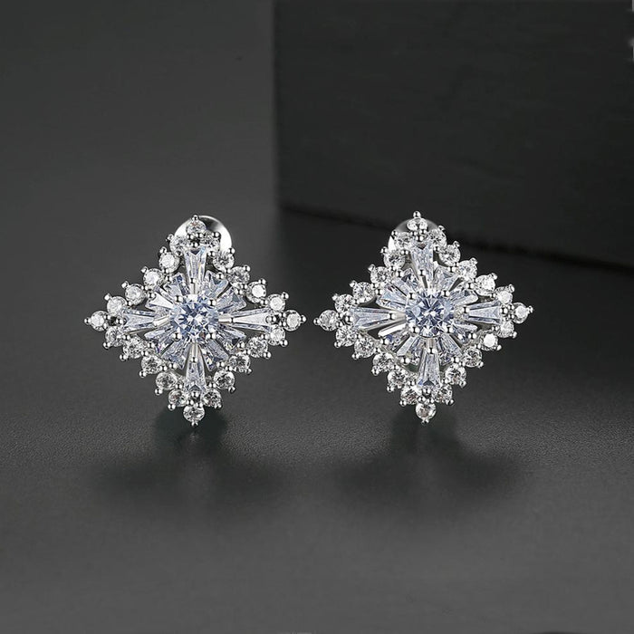 art deco bridal earrings