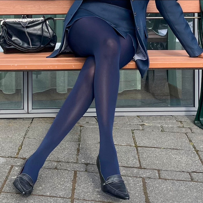Stay Cool 80 Denier Tights - Navy