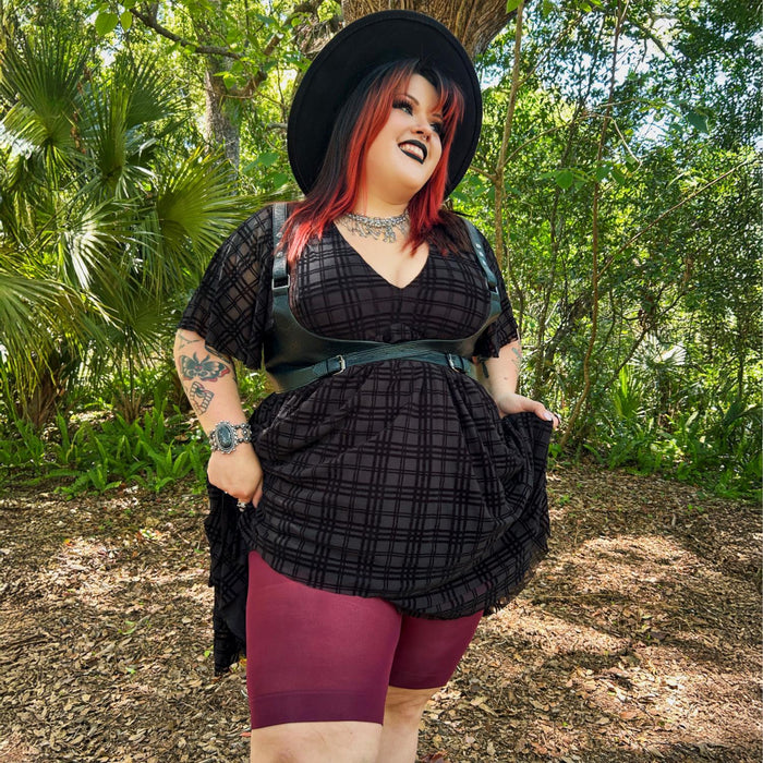 Stay Cool Chub Rub Shorts - Cherry
