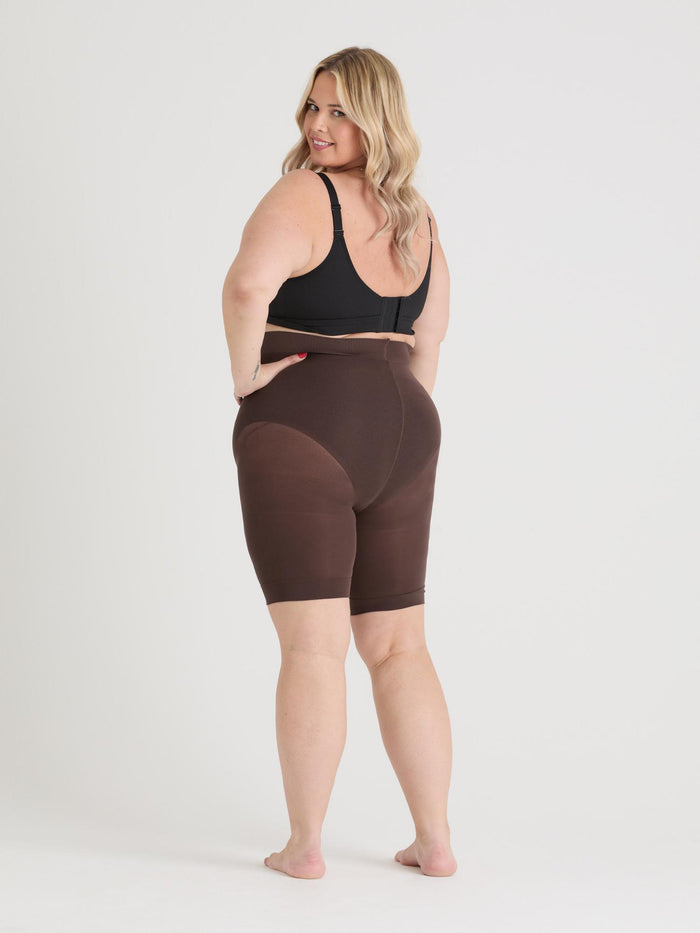 Stay Cool Chub Rub Shorts - Hot Chocolate