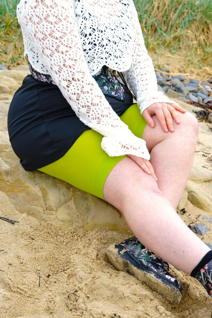 Stay Cool Chub Rub Shorts - Lima Bean Green