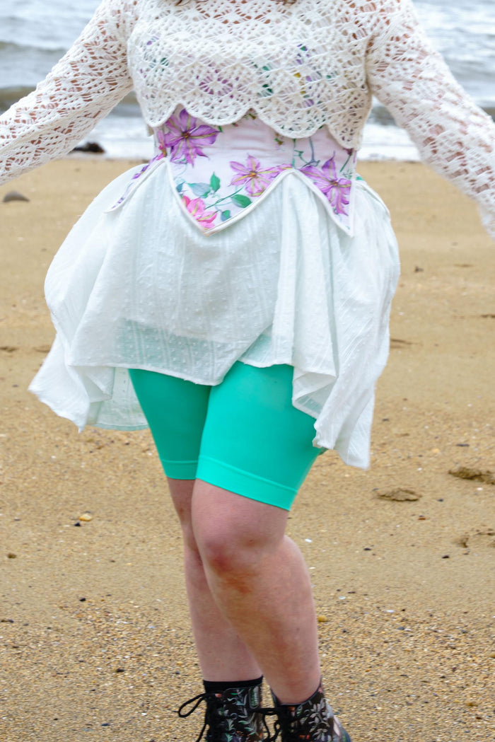 Stay Cool Chub Rub Shorts - Mint Leaf
