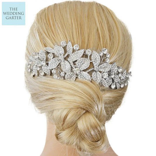 flower headpiece wedding
