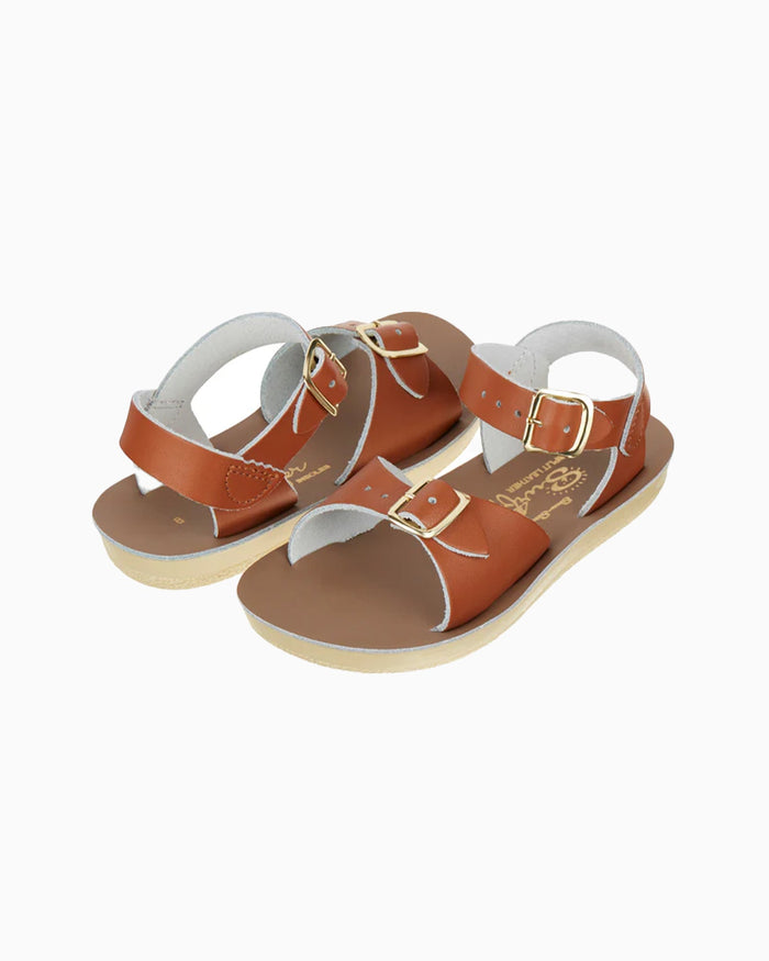 Salt-Water Sandals Surfer Sandals in Tan