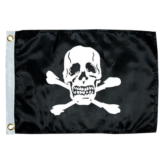 Taylor Made 12" x 18" Jolly Roger Kayak Pirate Flag