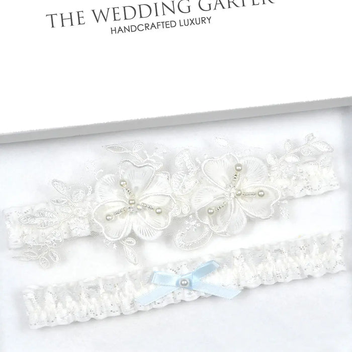 gift box wedding garter