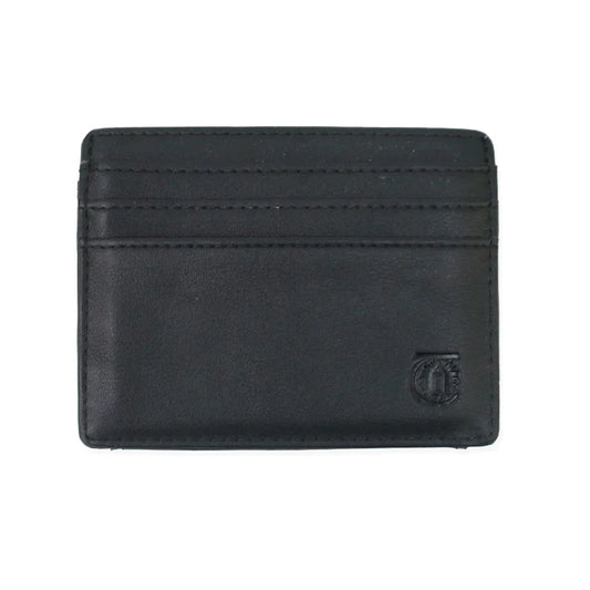 THEORIES - LANTERN WALLET VEGAN LEATHER BLACK
