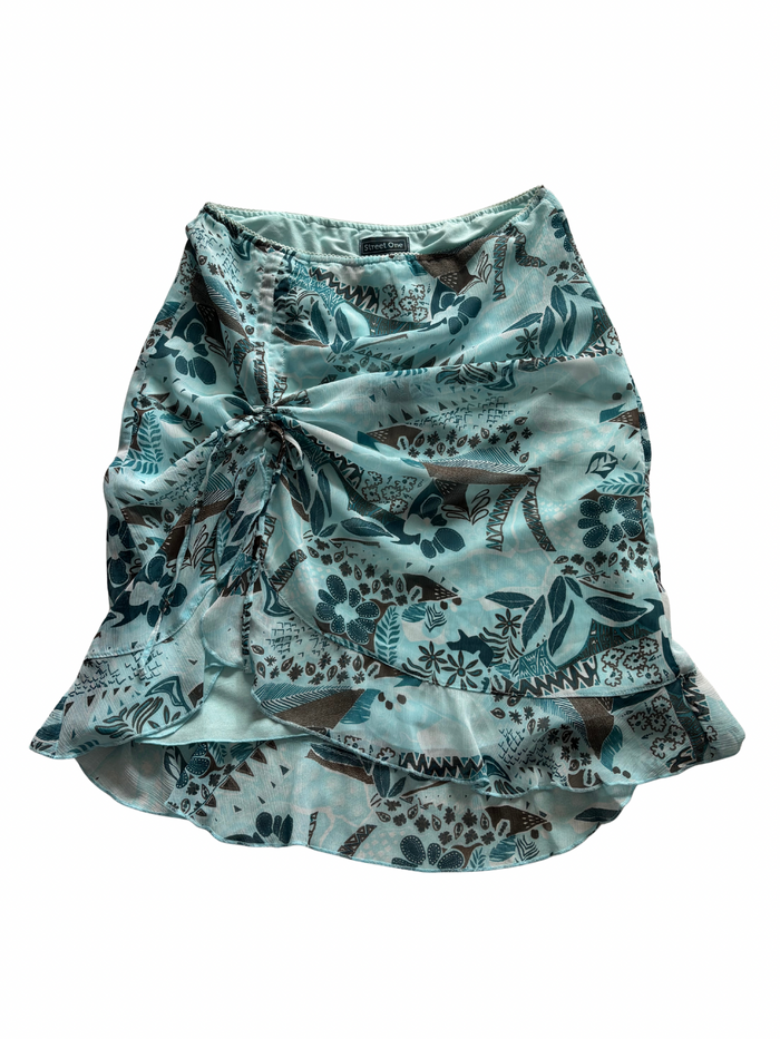 Tikki Island Blue Skirt