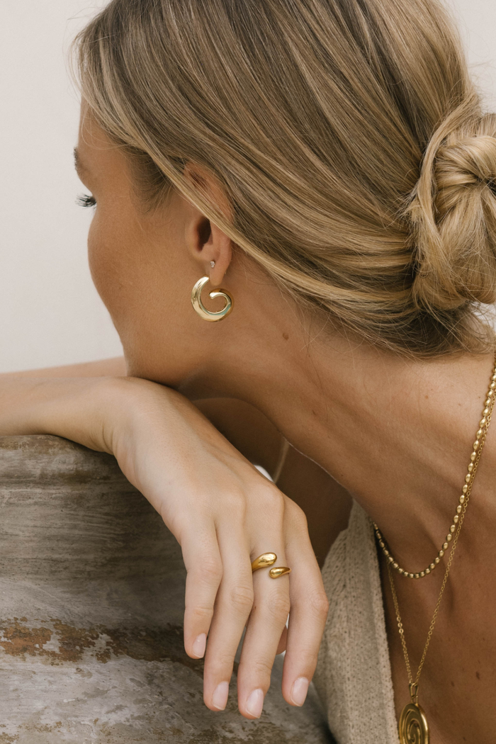 TWENTY COMPASS Boucles d'Oreilles Athena