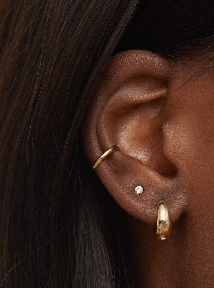 TWENTY COMPASS Boucles d'Oreilles Mini Bold Hoops