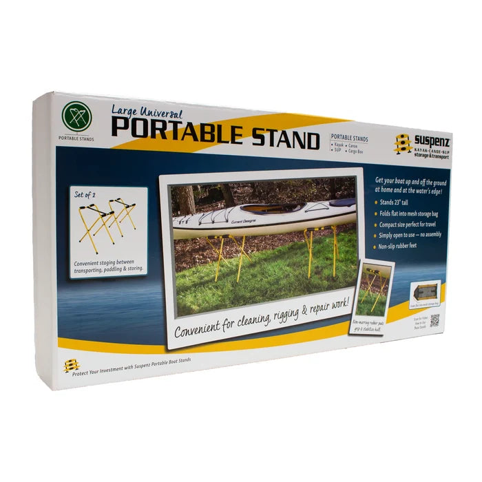 Universal Portable Kayak Storage Stands - Suspenz