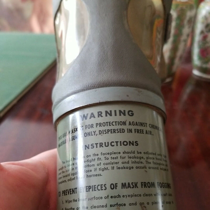 US Government Gas Mask - Diamonds Sapphires Rubies Emeralds