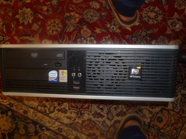 USED HP Compaq DC5700S Computer In Working Condition - Diamonds Sapphires Rubies Emeralds