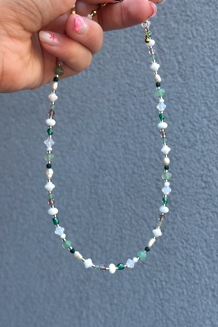 VINTAGE GLORY Collier Perlé Pièces Unique