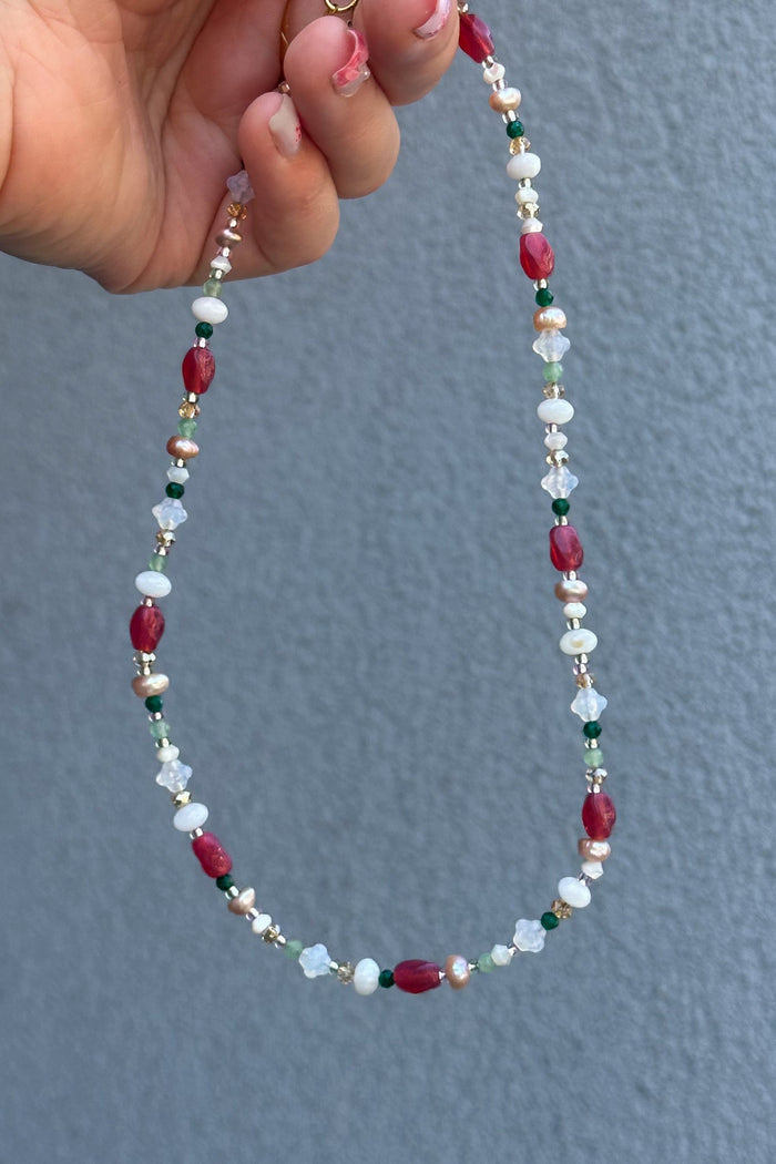 VINTAGE GLORY Collier Perlé Pièces Unique