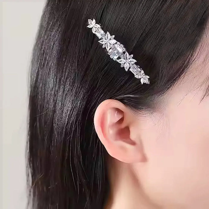 Vintage Style Zirconia Crystal Wedding Hair Clip - The Wedding Garter