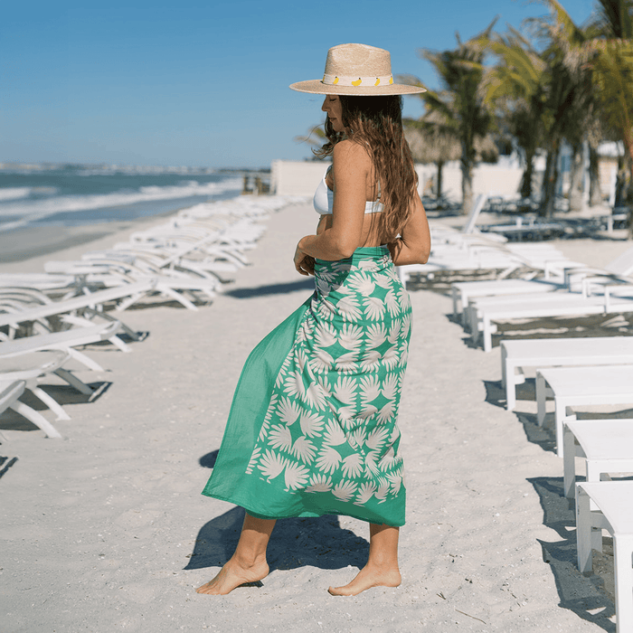Viridian Tile Sarong