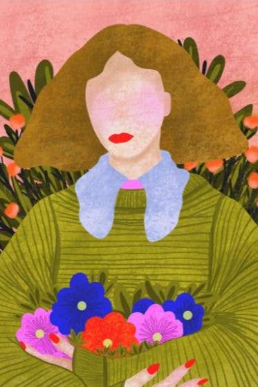VIVIAN SOFIA Affiche Fleurs en Irlande