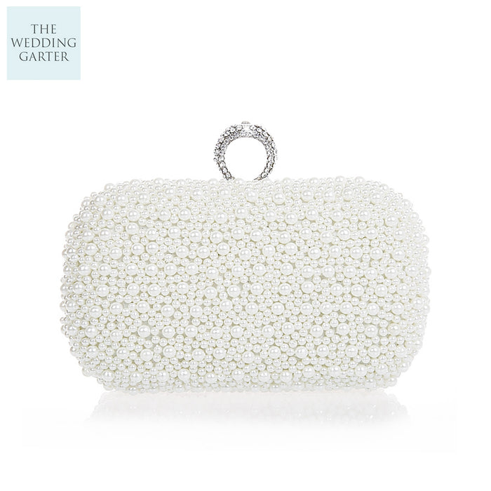 pearl handbag