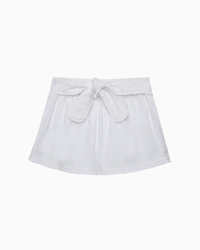 Confiture Shorts White Twill Shorts