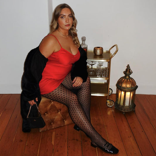 Winter Lace Fishnets
