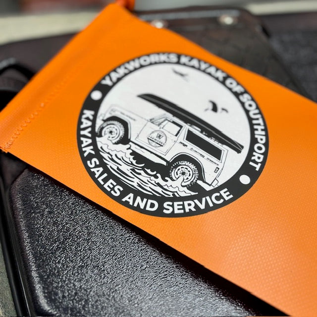 Yakworks Track Mounted Kayak Safety Flag