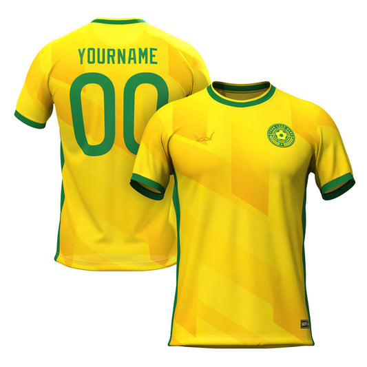 Yellow-Green Custom Soccer Jersey
